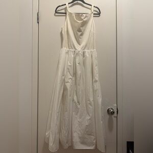 Astr Cream Midi Dress